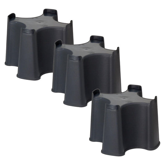 Black Slimline Water Butt Stand For 100L Rainwater Collectors