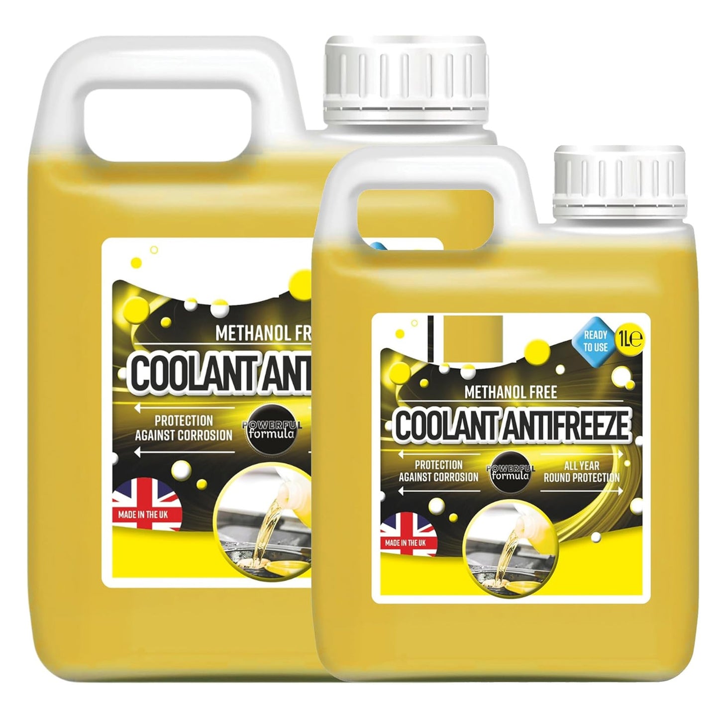 1L Ready Ro Use Coolant Antifreeze Engine Protection From Overheating, Freezing & Corrosion