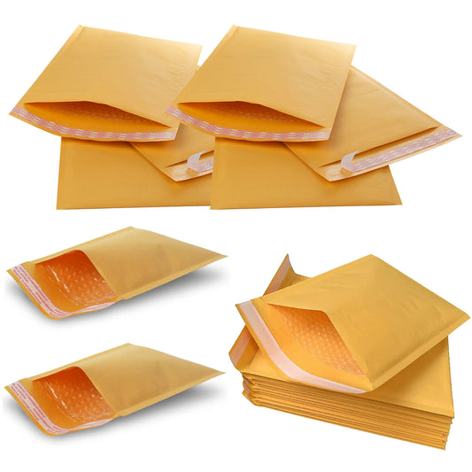 Size CD (165x170mm) Gold Padded Bubble Envelopes