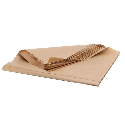 19 x 29.5" Large Sheets Of Brown Kraft Wrapping Paper