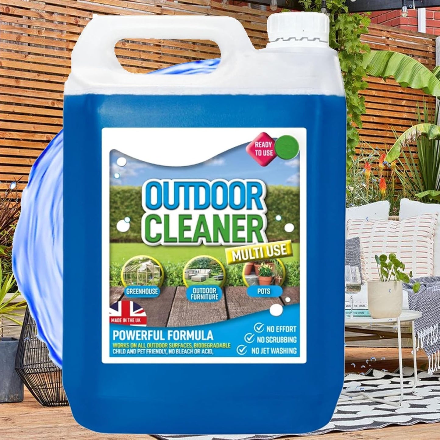 2.5 Litre Multi Purpose Ready To Use Outdoor Cleaner