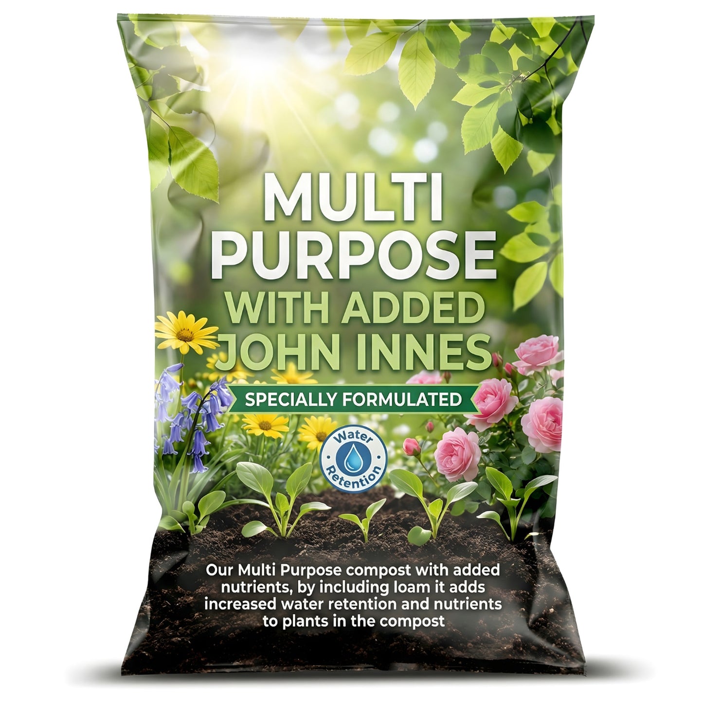 20 Litre John Innes Gardening Soil Multi Purpose Compost For Indoor & Outdoor Planting
