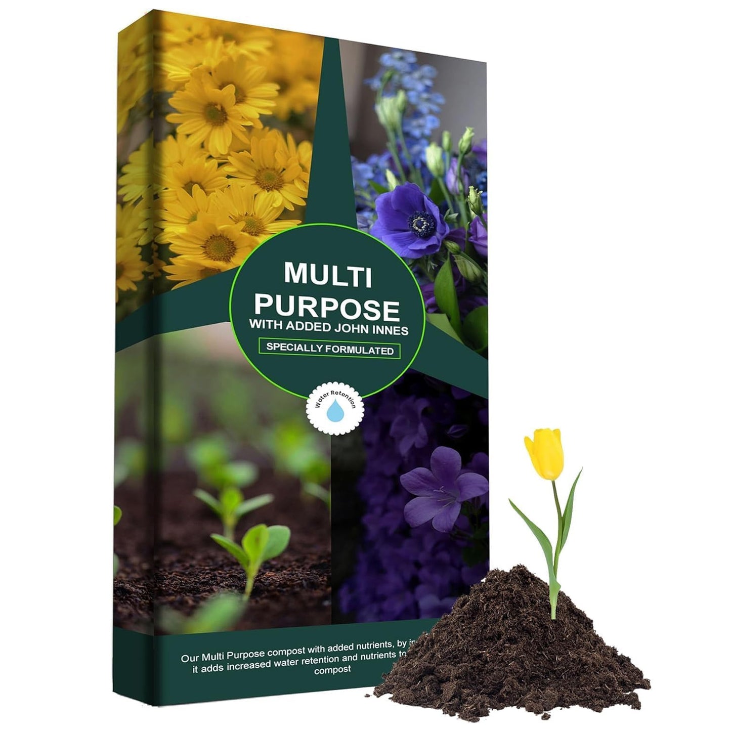 40 Litre Special Multi Purpose Compost Soil With Added John Innes For Outdoor & Indoor Planting