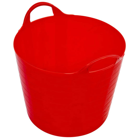 40 Litre Plastic Flexi Coloured Buckets Multipurpose Containers For Home & Garden Use