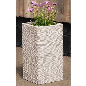 Square & Tall Amalfi Stone Effect Planters Ideal For Home & Gardens