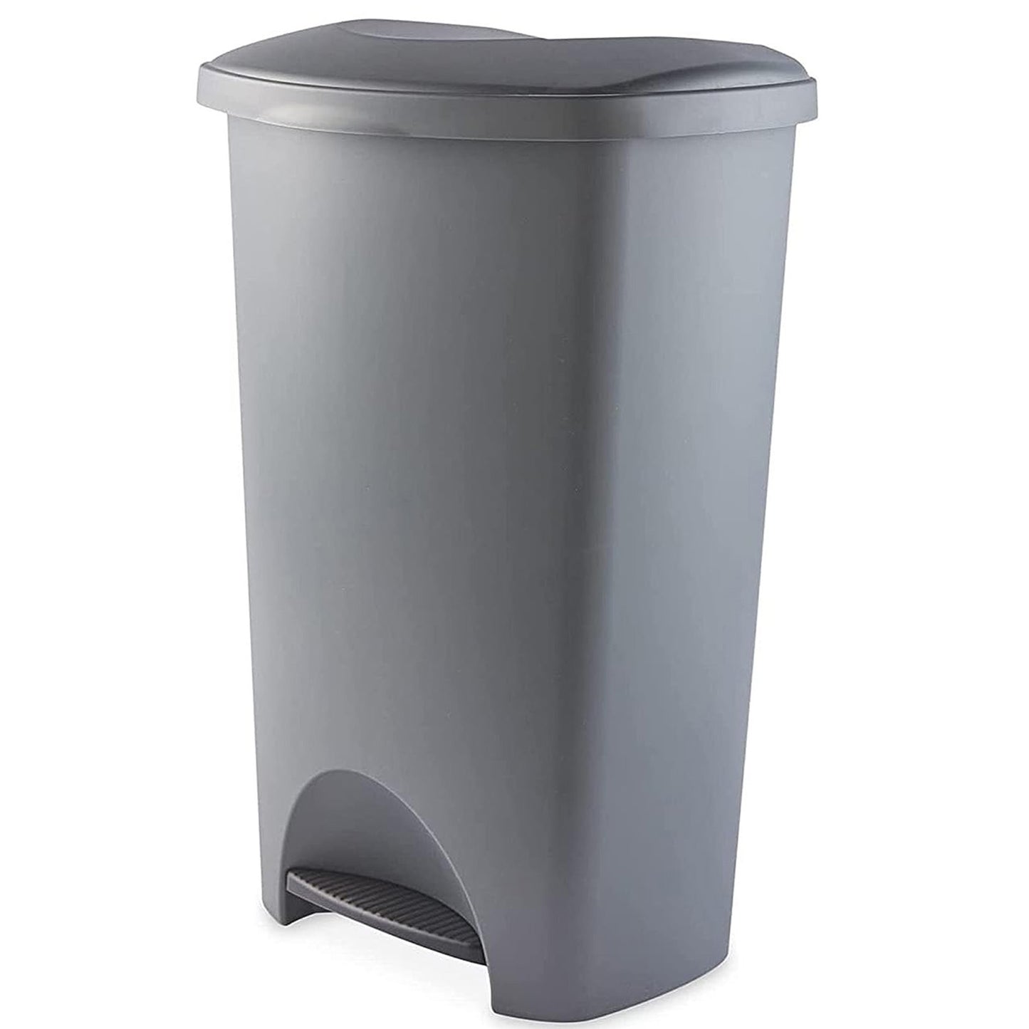 Soft Closing Black Or Metallic Grey Airtight Pedal Bin For Home & Office