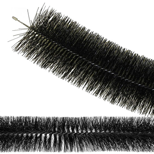 Black Gutter Brush 4m x 100mm Prevents Debris & Moss