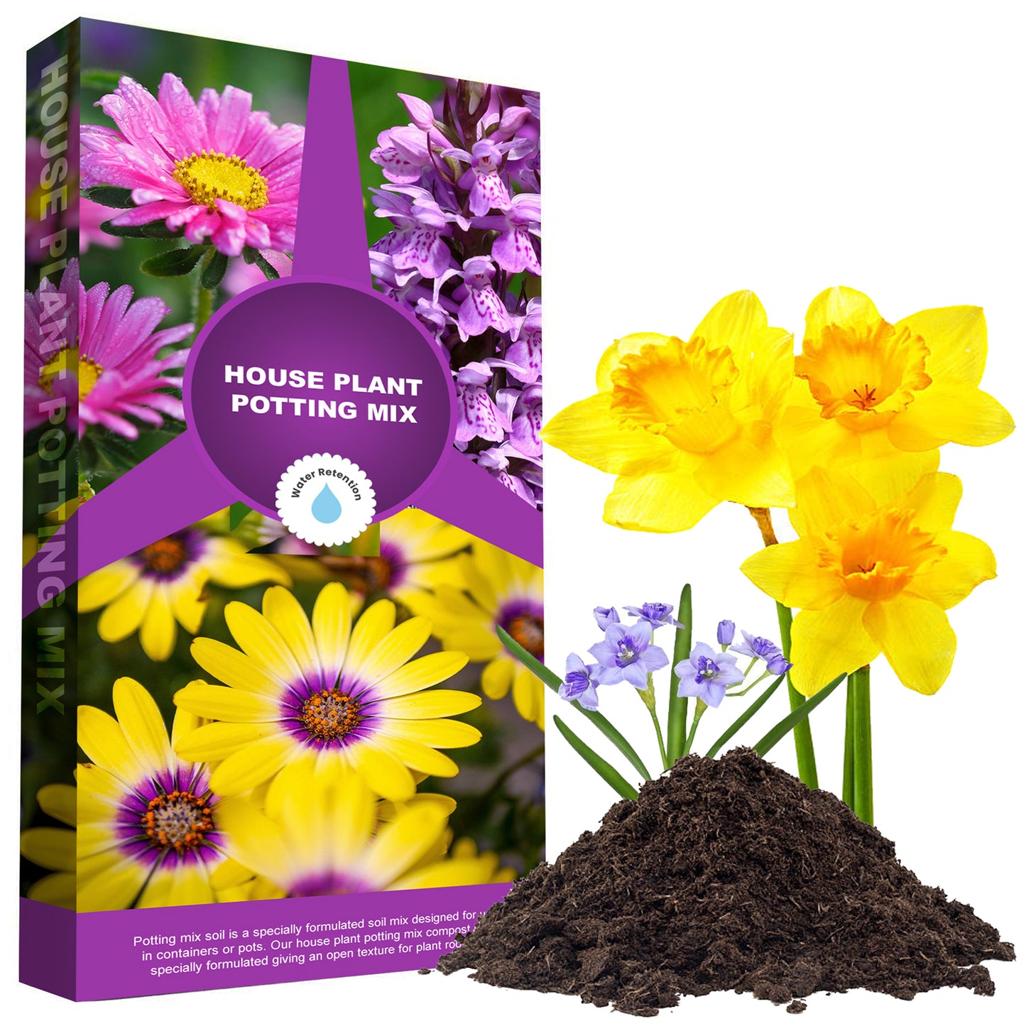 House Plant Potting Mix Compost Perfect For Indoor House Plants With Seaweed Extract