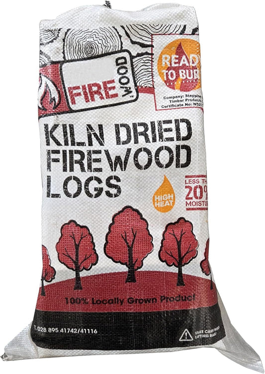 Softwood Kiln Dried Firewood Logs Ready To Burn Easy To Light For Outdoor Open Fire Pits