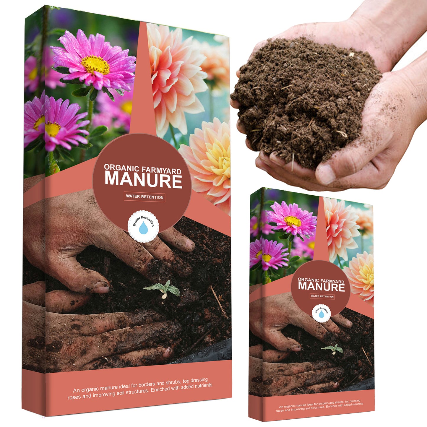 Organic Farmyard Manure With Essential Nutrients For Gardeners
