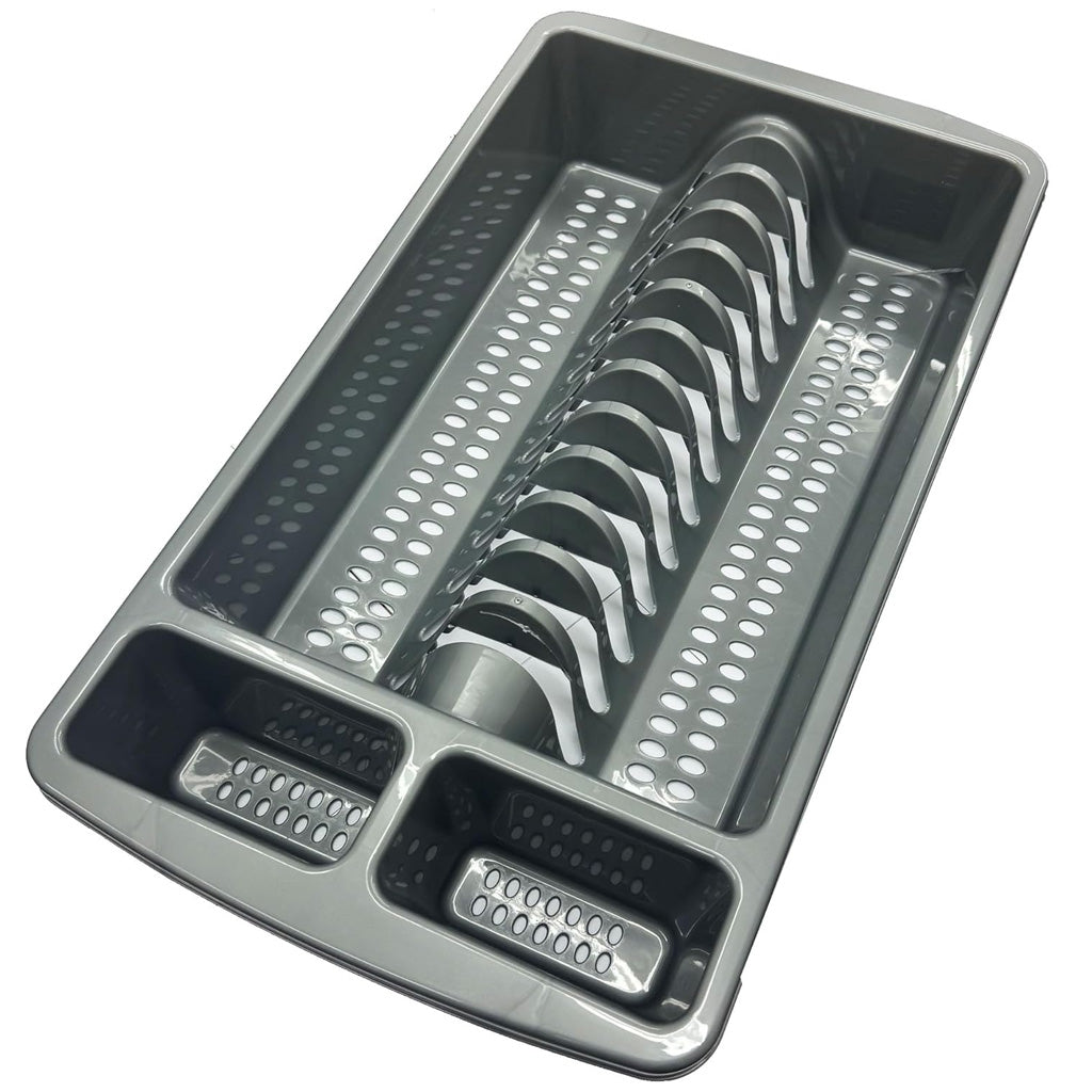 High Grade Dish Drainer Rack Kitchen Sink Utensil Holder Drying Rack