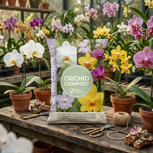 Orchid Potting Compost Mix For Lovely Orchid Plants & Stronger Roots