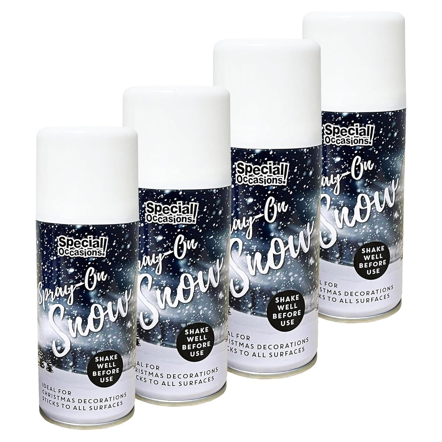 200ml Artificial Christmas Snow Spray For Christmas Trees Real Snow Effect