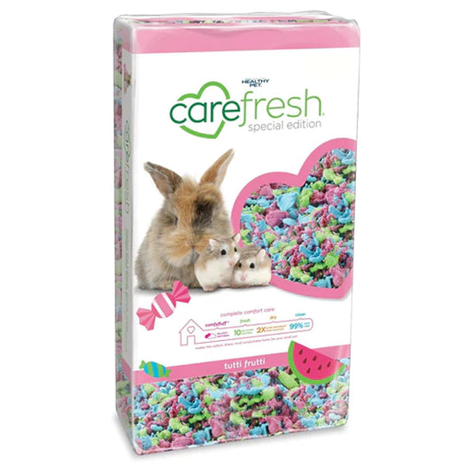 10 Litre Small Pet Bedding Dust-Free Confetti, Sea Glass, Tutti Frutti Natural Paper Pet Bedding With Odour Control