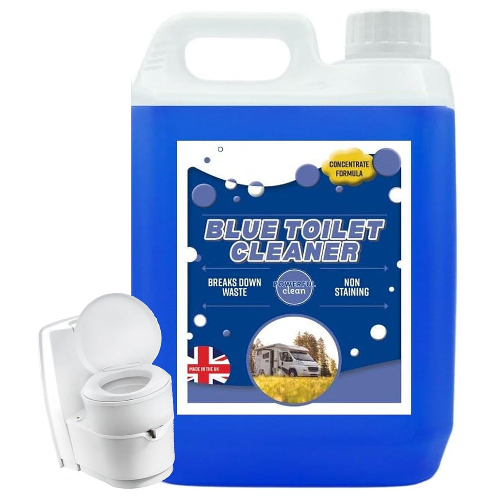 Blue Toilet Rinse Disinfectant For Caravans, Motorhome & Portable Toilets