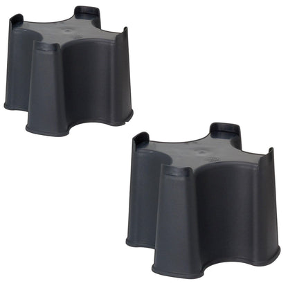 Black Slimline Water Butt Stand For 100L Rainwater Collectors