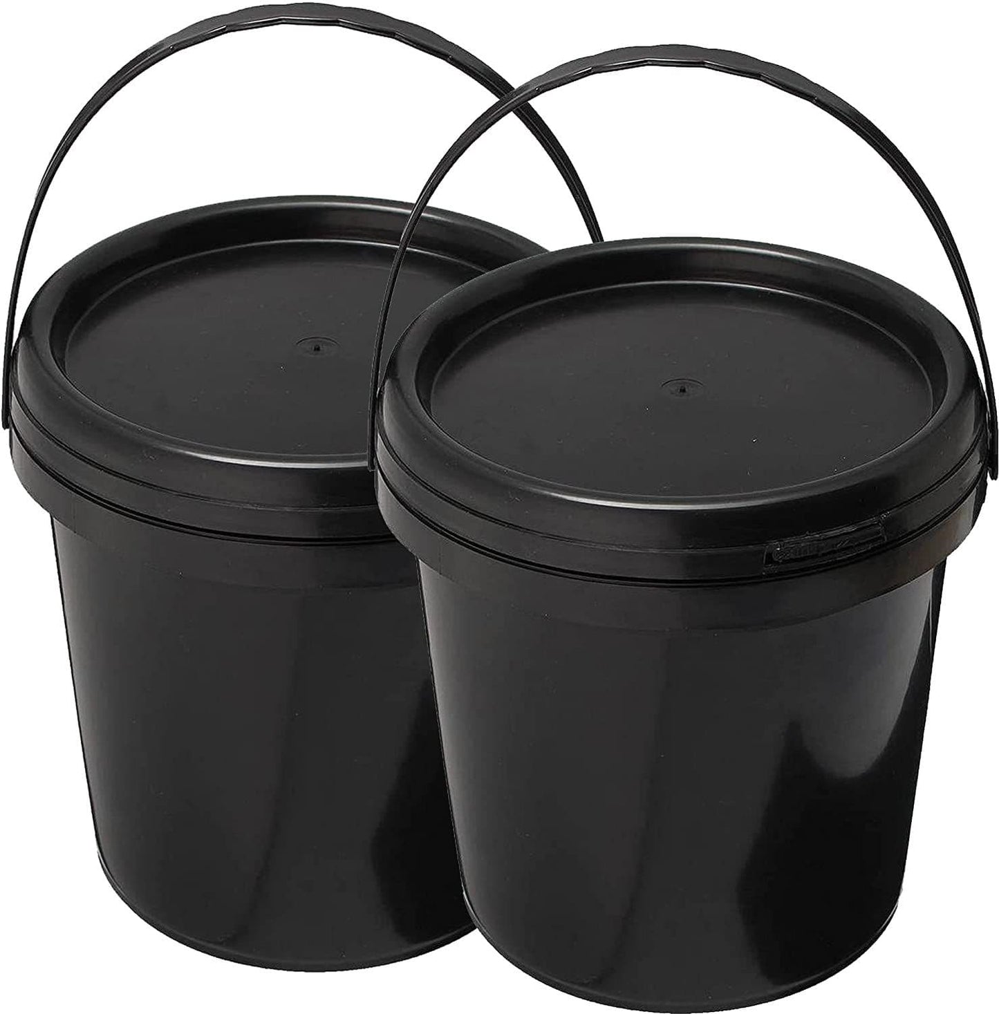 10L Black Buckets
