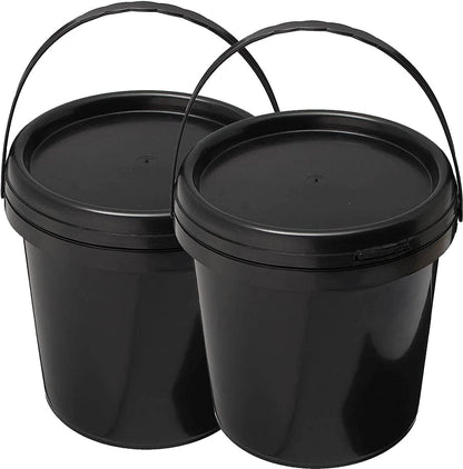 10L Black Buckets