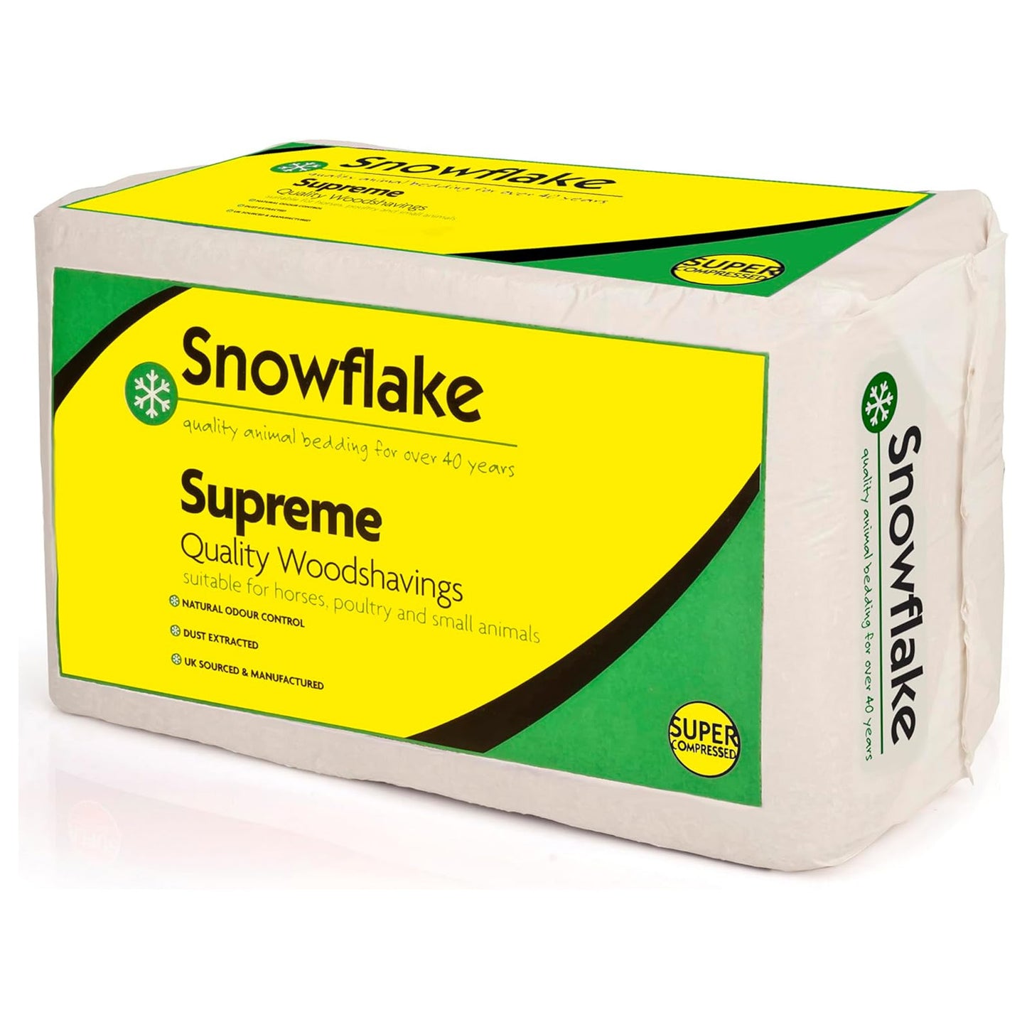 15kg Large Supreme Animal Bedding Softwood Shavings Timber Bale For Goats, Horses, Poultry & Sheep