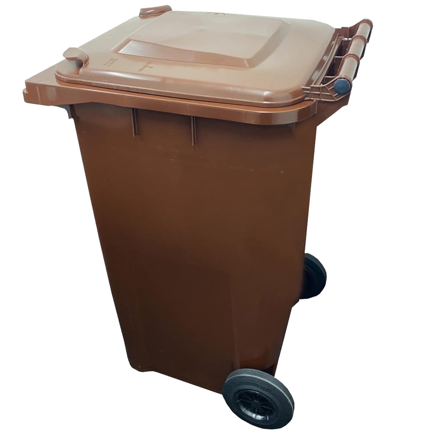 240L Standard Sized Outdoor Recycling Wheelie Bins With Rubber Wheels & Lids