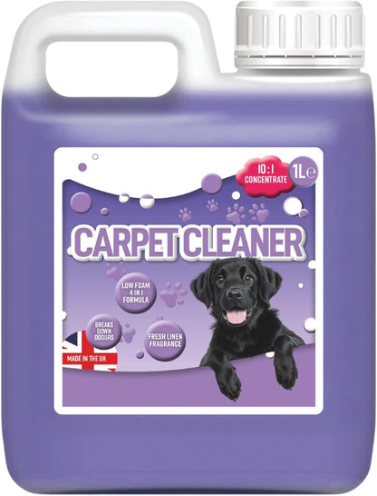1 Litre Stain Odour Remover Pet Carpet Cleaning Shampoo Solution Extra Tough On Stains