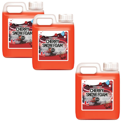 1L High Cherry Snow Foam Super Thick Vehicle Cleaning Foam Extremely Powerful