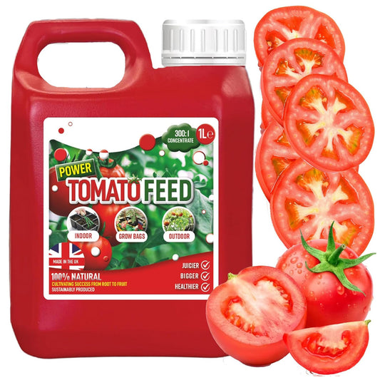 1 Litre Concentrated Nutrient Packed Tomato Feed For Growing Healthier Tomatoes, Peppers, Cucumbers & Vegetables