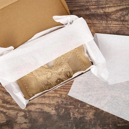 18 x 28" White Sheets Of Acid Free Tissue Paper