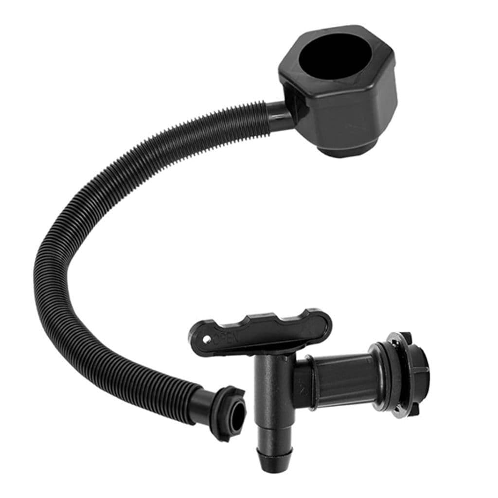 210 Litre Large Black Water Butt Rain Collector Complete With Stand, Filler, Tap & Lockable Lid