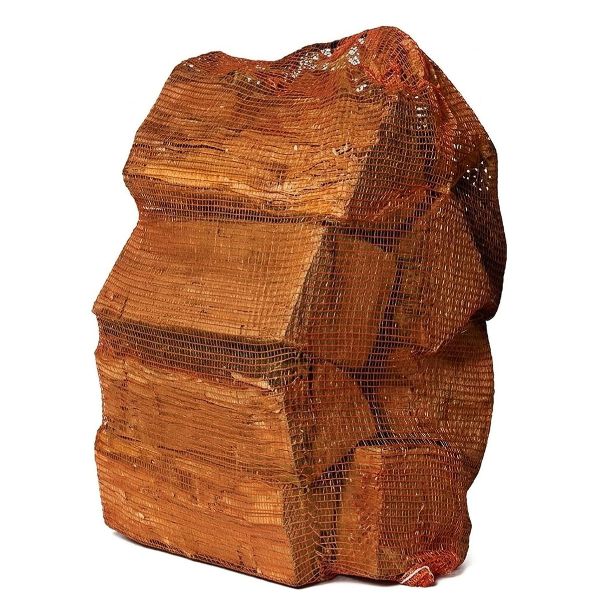22L Hardwood Firewood Net - Kiln Dried Long Hot Burning Logs for Open Fires