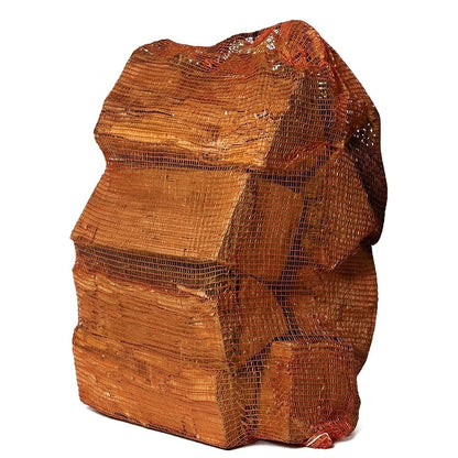 22L Hardwood Firewood Net - Kiln Dried Long Hot Burning Logs for Open Fires