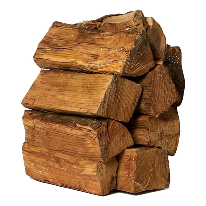 22L Hardwood Firewood Net - Kiln Dried Long Hot Burning Logs for Open Fires