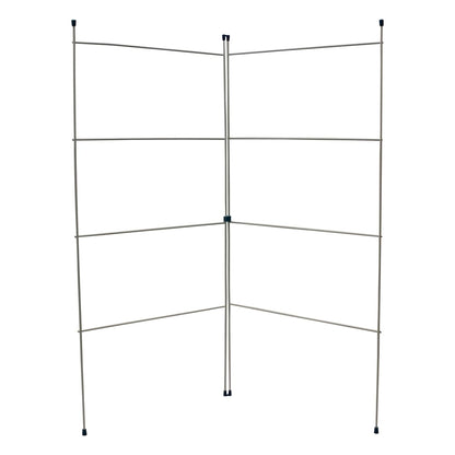 2-Fold Clothes Drying Rack Airer - 4M Space Non-Slip Lightweight & Strong