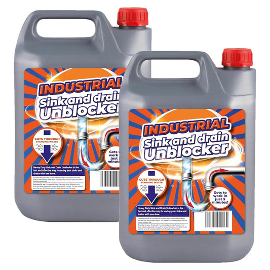 5 Litre Heavy Duty Sink & Drain Unblocker