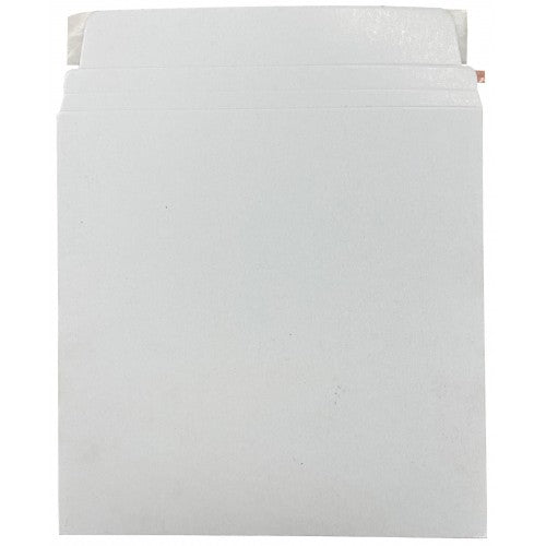 13" White Board Peel & Seal Record Mailers 340x340mm