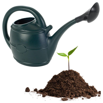 13L Easy To Use Green Watering Can With Rose Head