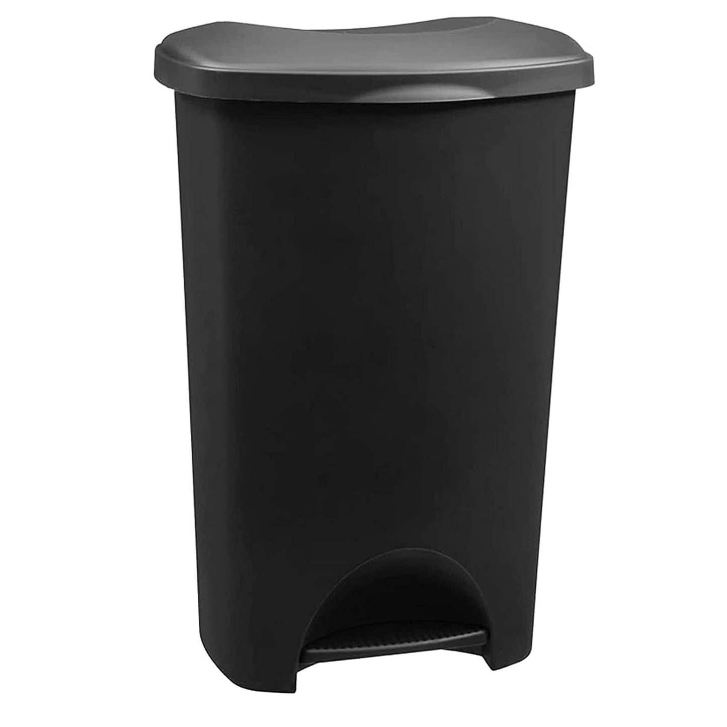 Soft Closing Black Or Metallic Grey Airtight Pedal Bin For Home & Office