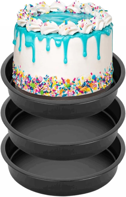 4 Layer Rainbow Cake Set 18cm Four Layers of Moist, Fluffy Cake