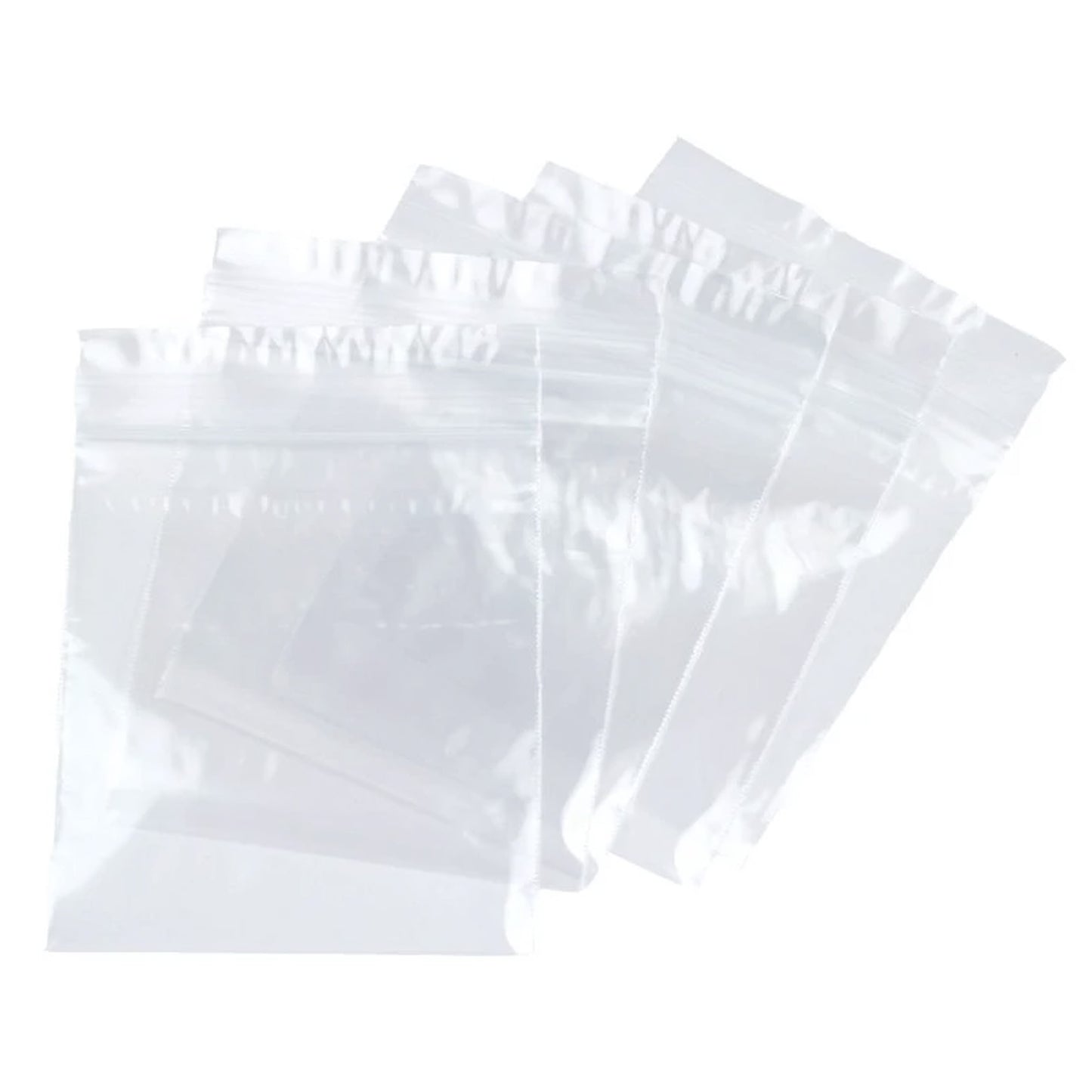 9 x 12.75" A4 Clear Polythene Grip Seal Bags
