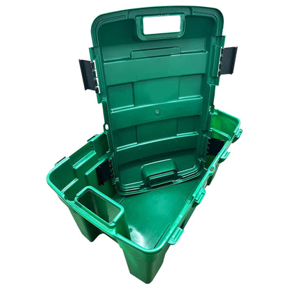 40L Strong Green Garden Storage Chest Trunk For Garden & Garages