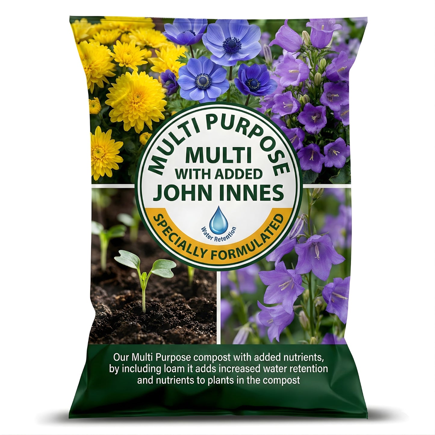 50 Litres John Innes Multi Purpose Compost Soil For Indoor & Outdoor Gardening