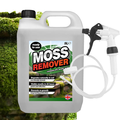 5L Moss Remover Fast Acting With Long Hose Trigger