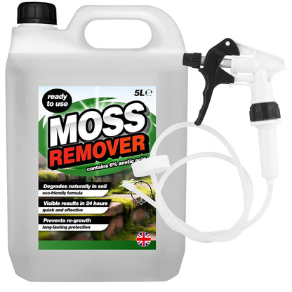 5L Moss Remover Fast Acting With Long Hose Trigger
