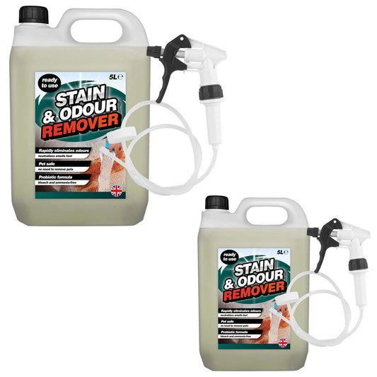 5L Stain & Odour Remover Pet Friendly With Convenient Long Hose Trigger