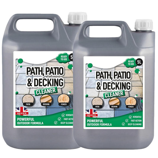 5L Patio & Decking Cleaner Removes Dirt, Grime & Stains Ready To Use