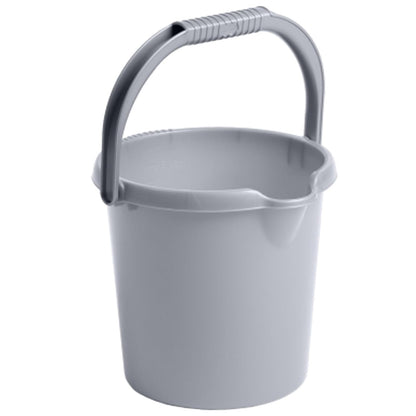 5L Plastic Buckets With Handle, Spout & Graduated Capacity Markers