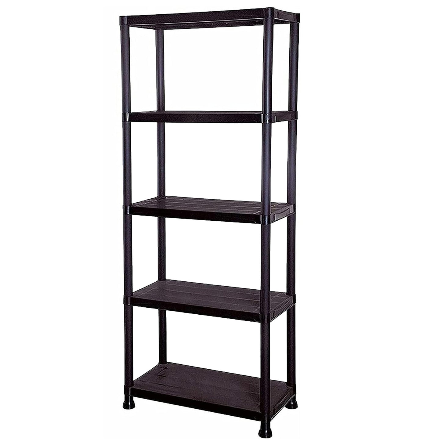 4 & 5 Tier Plastic Shelving Units Great For Storage Home & Garage