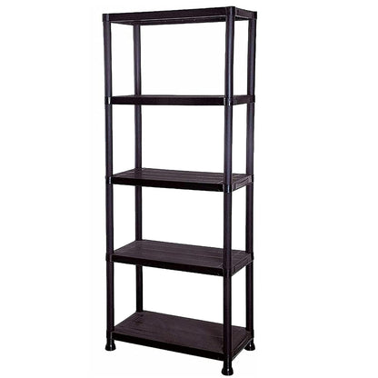 4 & 5 Tier Plastic Shelving Units Great For Storage Home & Garage