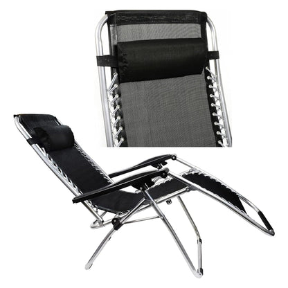 Zero Gravity Reclining Outdoor Garden Sun Loungers