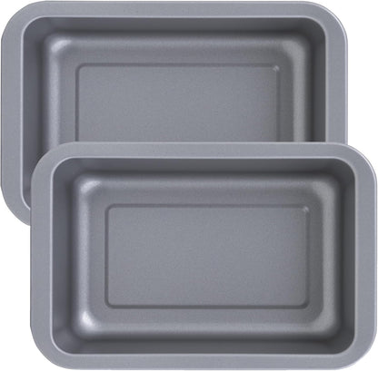 Air Fryer Rectangular Dishes Mini 16.5cm Non-Stick Low Carbon Steel